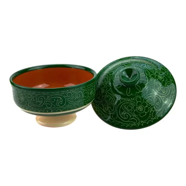Cukiernica ceramiczna z kolekcji Zielona trawa