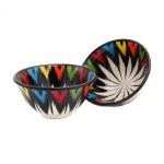 Czarka ceramiczna ręcznie zdobiona „Kalejdoskop myśli” 200ml - obrazek 2