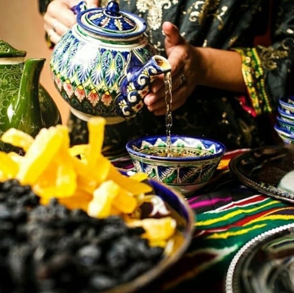 Tradycyjna uzbecka herbata