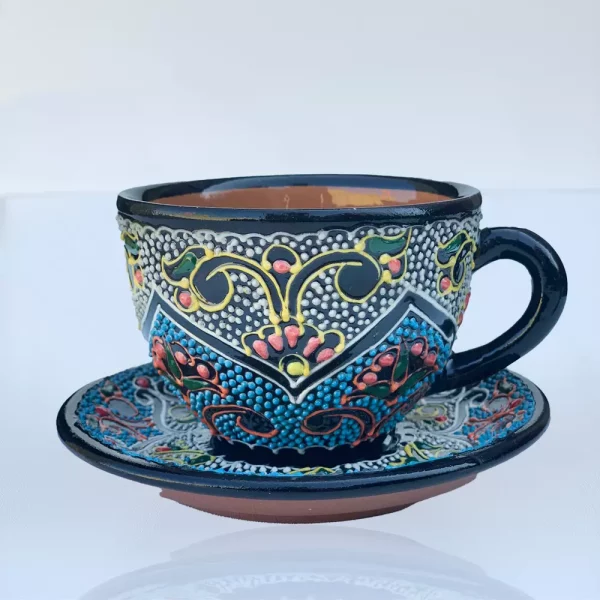 filizanka-kropkowana-ceramiczna